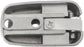 316 Stainless Steel Spring Folding Marine Grade Hook, 1 PCS, Silver, Contemporary Style, 35 Pounds Weight Capacity, Wall Mount, Coat Hook