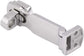 Grade Stainless Steel 3" Heavy Duty Door Hasp with Turning Padlock Eye Mount Screws