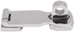 Grade Stainless Steel 3" Heavy Duty Door Hasp with Turning Padlock Eye Mount Screws