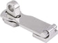 Grade Stainless Steel 3" Heavy Duty Door Hasp with Turning Padlock Eye Mount Screws