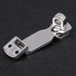 Grade Stainless Steel 3" Heavy Duty Door Hasp with Turning Padlock Eye Mount Screws