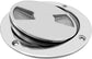 4 inch Hatch 316 Stainless Steel Round Non Slip Inspection Deck Plate with Detachable Cover for Marine Boat Yacht