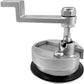 2Pcs Marine Grade Stainless Steel Floor Buckle Hatch Latch Flush Turning Lift Handle Recessed Pull Ring Non-Locking with Lock