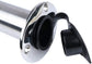 Boat Stainless Steel Fishing Rod Holder Flush Mount 90 Degree with Rubber Cap, Liner and Gasket 1Pcs