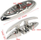 Boat Folding Cleat 8-1/2" Flip-up Heavy Dock Marine Grade 316 Stainless Steel
