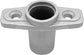 2Pcs Top Mount Aluminum Oar Lock Socket Holder T-Shaped Closed Bottom Boat Hardware Replacement for Boat/Yacht Parts