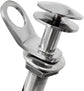 316 Stainless Steel Quick Release Bumper Boat Fender Holder Mount Cleat Hook Accessories