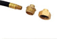 Flush Hose Fitting Kit RV Winterizing with Sprinkler Blowout Adapter,Shut Off Valve For RV, Camper, Boat, Motorhome Systems