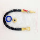 Flush Hose Fitting Kit RV Winterizing with Sprinkler Blowout Adapter,Shut Off Valve For RV, Camper, Boat, Motorhome Systems