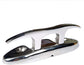 Boat2 Pcs Folding Cleat 4-1/2" Flip-up Dock Marine Grade 316 Stainless Steel with Screws