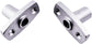 Oar Lock Socket Aluminum Top Mount Oarlock/Rowlock Sockets Flush Fishing Rowboat Marine 2PCS