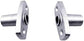 Oar Lock Socket Aluminum Top Mount Oarlock/Rowlock Sockets Flush Fishing Rowboat Marine 2PCS