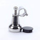 316 Stainless Steel Boat Steering Wheel Knob, Maneuvering Knob with Black Nylon Cover