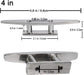 Boat Cleat 4" 316 Stainless Steel Marine Mast 2 Pcs