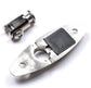 Heavy Duty 360 Degrees Swivel Quick Release Deck Hinge Side Mount 316 Stainless Steel Boat Bimini Top Hardware Without fasterneres