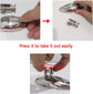 Heavy Duty 360 Degrees Swivel Quick Release Deck Hinge Side Mount 316 Stainless Steel Boat Bimini Top Hardware Without fasterneres
