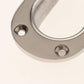 Hawse Pipe Silver Winch Cable Lead Guide Stainless Steel Rectangular Boat Fairlead for Marine Ship Yacht