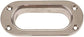 Hawse Pipe Silver Winch Cable Lead Guide Stainless Steel Rectangular Boat Fairlead for Marine Ship Yacht