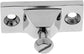 2PCS Bimini Top Side Mount Deck Hinge Fitting Hardware Base High Polished Marine Grade 316 Stainless Steel