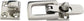 Grade Heavy Dudy 316 Stainless Steel Lockable Latch Marine Boat Door Lock Anti-Rattle Fastener Clamp