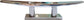 Boat Cleat 8" 316 Stainless Steel Flat Top Low Silhouette Marine Mast