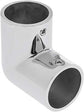 Heavy Dudy Marine Grade 316 Steel Stainless 2 Way Boat Hand Rail Fitting 90 Degree Elbow for 7/8" O.D. Tube Hardware