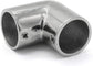 Heavy Dudy Marine Grade 316 Steel Stainless 2 Way Boat Hand Rail Fitting 90 Degree Elbow for 7/8" O.D. Tube Hardware