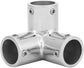 Boat Hand Rail Fitting-90 Degree 1" 3 Way Corner Elbow