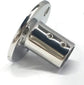 Stainless Steel Boat Round Base Handrail Fittings 90 Degree 1"