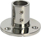 Stainless Steel Boat Round Base Handrail Fittings 90 Degree 1"