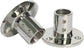 Stainless Steel Boat Round Base Handrail Fittings 90 Degree 1"