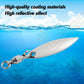 10 Pack Spinner Blades with Ball Bearing Swivels Tail Spinnerbait Lure Making Supplies Bass Lures Soft 