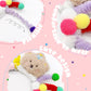Cute Headband for Toddler Girls, Crazy Hair Day Accessories Kids, Stocking Stuffer Little Girl, Girls Washing Face and Skincare, 1 PCS