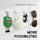 Cable Clips, Cord Holder, Adhesive Wire Holder for Management, Phone Charger, Desk, Wall, Nightstand and Office, White 9 PCS