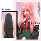 Hair Net for Wig, Wig Caps Women Long Hair, Halloween Cosplay, Black 2 PCS