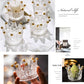 2PCS Crown Votive Candle Holder,Crown Tea Light Candlestick Ornament,Mini Crown,Tealight Holder,Jewelry Ring Holder,for Weddings Party Home Decor Set (Golden, 2PCS) Golden