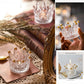 2PCS Crown Votive Candle Holder,Crown Tea Light Candlestick Ornament,Mini Crown,Tealight Holder,Jewelry Ring Holder,for Weddings Party Home Decor Set (Golden, 2PCS) Golden