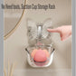 Suction Cup Organizer Storage Rack,Waterproof Shower for Dresser,Shower Set,Waterproof Basket Bathroom,Butterfly Clear