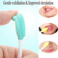 6Pcs Lip Scrub Brush & 2Pcs Silicone Face Mask Applicator Brush,Gentle Exfoliator Scrubber Tool