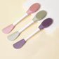 3PCS Double-Ended Silicone Face Mask Brush,Facial Cleansing Brushes,Facial Applicator,3-in-1 Brush Mud/Cream,Soft Makeup Beauty Tools for Apply Cream/Mud