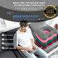 Petluno Inflatable Donut Cushion for Tailbone Pain Relief - Orthopedic Hemorrhoid & Sciatica Seat Cushion - Coccyx Cushion for Postpartum, Pregnancy, Office Chair, Car, Wheelchair & Post-Surgical Recovery (Grey)