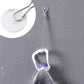 30 Pieces Clear Self-Adhesive Ceiling Hooks, No-Drill Ceiling Hooks, Sticky Hooks with Flagpole Clips for Bedroom, Bathroom, Kitchen, Bedroom Wall, Carnival Item