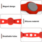 Magnetic Silicone Straps for Air Fryers, 12 Pieces Baking Paper Fastening Straps, Magnetic Silicone Straps for Cooking and Baking in the Air Fryer Black Round