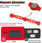 Magnetic Silicone Straps for Air Fryers, 12 Pieces Baking Paper Fastening Straps, Magnetic Silicone Straps for Cooking and Baking in the Air Fryer Black Round