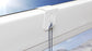 10x Window Hooks Decorative Hooks Window Clips for Window Decorations White 12-20mm UNIVERSAL
