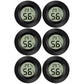 Mini Digital Hygrometer Thermometer Temperature Humidity Meter for Indoor Greenhouse Living Room 6 Pieces