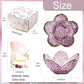 Gifts For Women Trinket Dish Unique Birthday New Home Her Jewellery Tray Cute Room Decor Aesthetic Bedroom Accessories Ring Holders Small Friendship Christmas House Warming Purple-9cm
