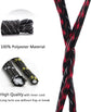 Round Work Boot Laces - Heavy Duty, Thick Replacement for Men, Women, Adults Walking, Hiking, Steel Toe, Safety, Hunting Boots Black/Brown 29" ( 75 cm )