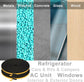 Joint Isolation for Window Door, Adhesive Rubber Foam, Sealing Insulation Strip, Anti-foid Shockproof, 6 mm (L) x 1.5 (H), total 10 m Black 1.5mm 10M