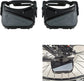 Bike rear pedal folding pedal footrest - mountain bike trekking cycling bike accessories pedals resin universal pegs footrest axle extension foot pedal rear black 1 pair 9.1 x 9.4 cm